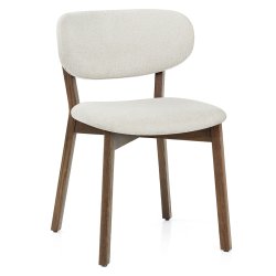 Sedia Tessuto Quercia Scuro...