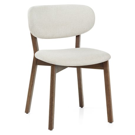 Sedia Tessuto Quercia Scuro - Maya