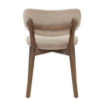 Sedia Tessuto Quercia Scuro - Maya